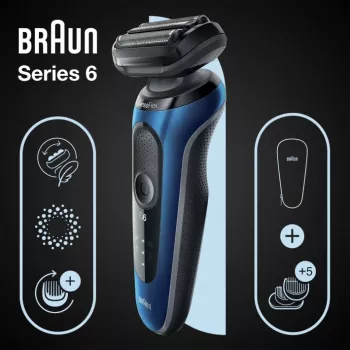 Braun Series 6 61-B1500s foolhabemenuga Trimmer Sinine