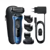 Braun Series 6 61-B1500s foolhabemenuga Trimmer Sinine