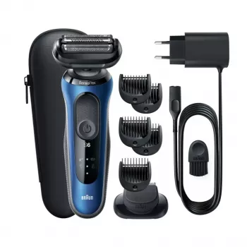 Braun Series 6 61-B1500s foolhabemenuga Trimmer Sinine