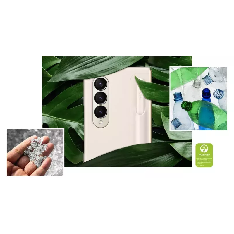 Mobiiltelefoni ümbris Samsung EF-OF93PCBEGWW Galaxy Z Fold4 jaoks, must, lauatoega