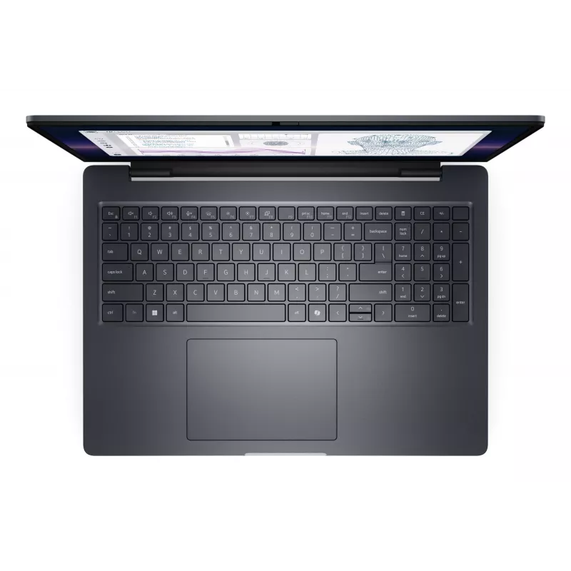 DELL Pro Max 16 Plus MB16250 Intel Core Ultra 7 265HX Mobiilne tööjaam 40,6 cm (16 tolli) Full HD+ 32 GB DDR5-SDRAM 1 TB SSD NVIDIA RTX PRO 1000 Mustwell Wi-Fi 7 (802.11be) Windows 11 Pro Saksa Must