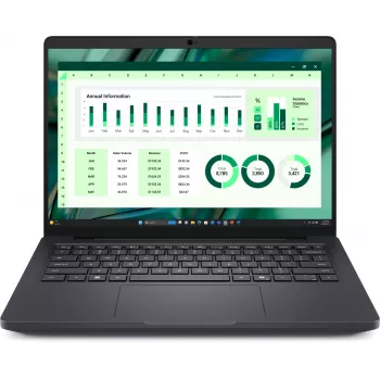 DELL Pro Max 14 MC14250 Intel Core Ultra 7 265H mobiilne tööjaam 35,6 cm (14 tolli) Full HD+ 32 GB LPDDR5x-SDRAM 1 TB SSD NVIDIA RTX PRO 500 Mustwell Wi-Fi 7 (802.11be) Windows 11 Pro saksa must