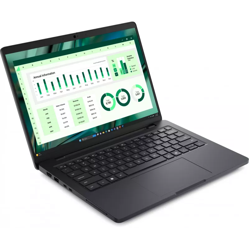 DELL Pro Max 14 MC14250 Intel Core Ultra 7 265H mobiilne tööjaam 35,6 cm (14 tolli) Full HD+ 32 GB LPDDR5x-SDRAM 1 TB SSD NVIDIA RTX PRO 500 Mustwell Wi-Fi 7 (802.11be) Windows 11 Pro saksa must