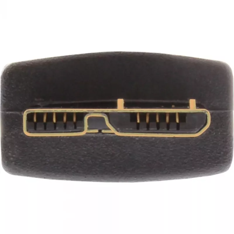 InLine USB 3.2 Gen.1 kaabel, A-tüüpi isane / Micro-B isane, must, 1,5 m