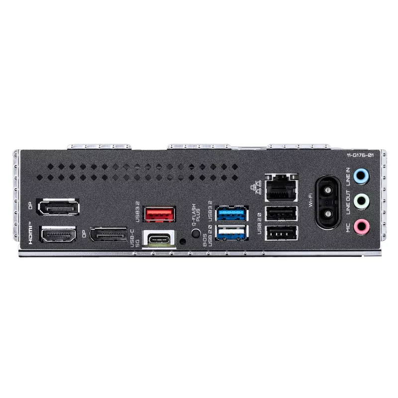 GIGABYTE B840M GAMING PLUS WIFI6E emaplaat - AMD Ryzen 9000 protsessorid, 8+2+2 faasiga VRM, kuni 8200MHz DDR5 (O.C), 2x PCIe 4.0 M.2, Wi-Fi 6E, 1GbE LAN, USB 3.2 Gen 2