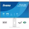 27-tolline IIYAMA ProLite XB2797QSU-W1 IPS Quad HD (2560x1440) LED-kuvar, 178° vaatenurk, USB 3.2 jaotur, kõlarid, VESA, kõrguse reguleerimine, valge