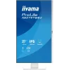 27-tolline IIYAMA ProLite XB2797QSU-W1 IPS Quad HD (2560x1440) LED-kuvar, 178° vaatenurk, USB 3.2 jaotur, kõlarid, VESA, kõrguse reguleerimine, valge
