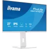 27-tolline IIYAMA ProLite XB2797QSU-W1 IPS Quad HD (2560x1440) LED-kuvar, 178° vaatenurk, USB 3.2 jaotur, kõlarid, VESA, kõrguse reguleerimine, valge