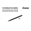 Interaktiivne lameekraan IIYAMA TE9813A-B2AG 97.5 tolli (2.48 m) 4K Ultra HD 500 cd/m² Wi‑Fi Android 24/7 Must
