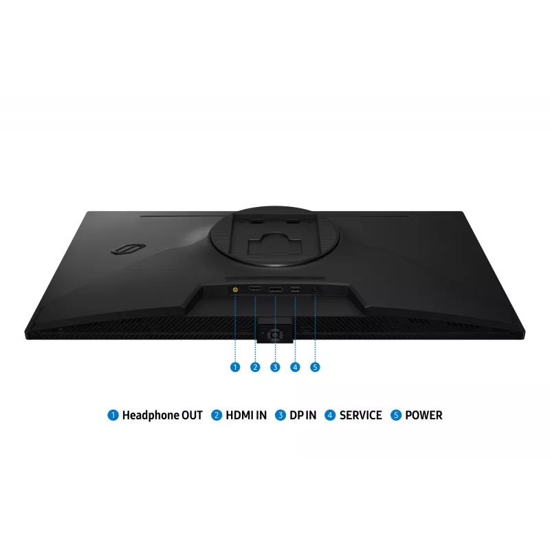 Samsung 27-tolline Odyssey OLED G61SH QHD 240Hz mängurimonitor, 68,6 cm (27 tolli), 2560 x 1440 pikslit, Quad HD, OLED, 0,03 ms, must