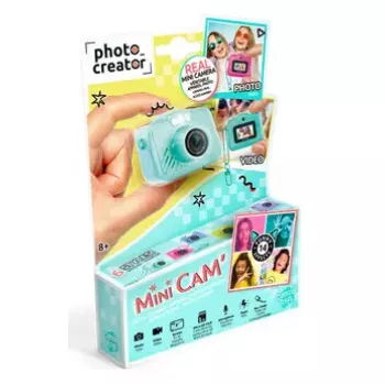 Hetkprintkaamera Canal Toys Photo Creator CLK 058 — türkiis, MicroSD, 0,96-tolline LCD