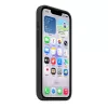 Silikoonümbris MagSafe'iga Apple iPhone 17e-le — Must, silikoon ja mikrokiud, 6,1 tolli