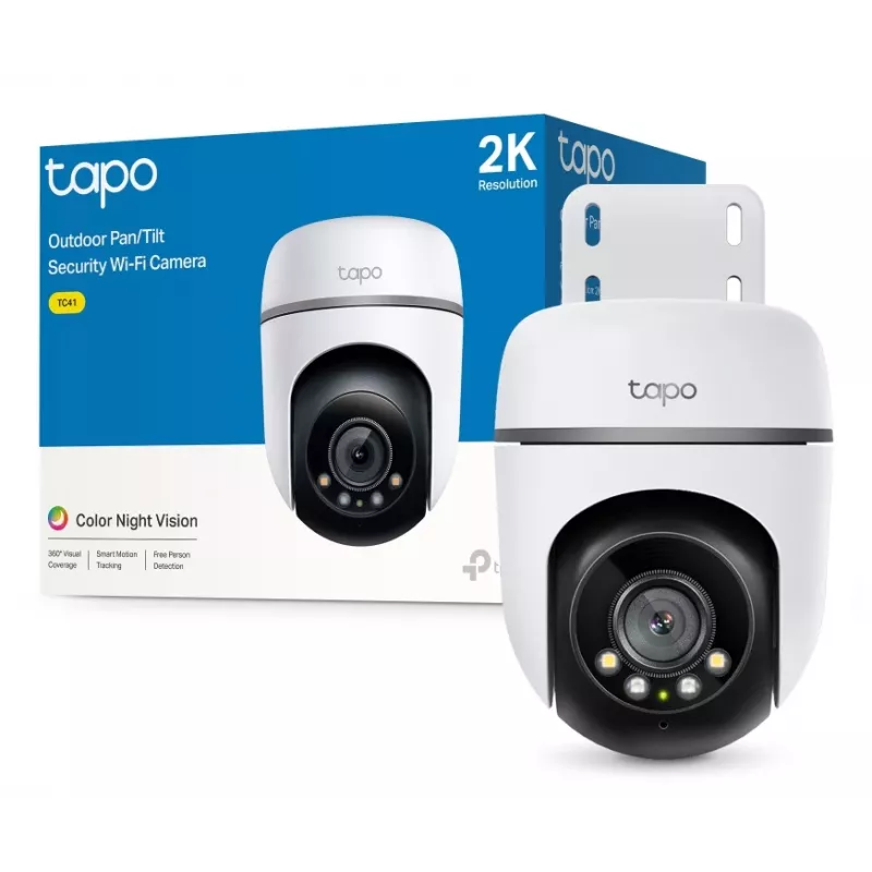 TP-Link Tapo TC41 V2 Sfääriline IP turvakaamera Sise- ja välistingimustes 2304 x 1296 pikslit Lagi/Sein/Post