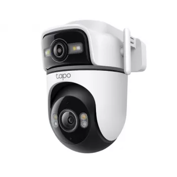 Kuppel-tüüpi IP turvakaamera TP-Link Tapo TC47 — 2304×1296, 6 mm objektiiv, 360° horisontaalne, sise-/välistingimustesse, lakke paigaldatav, juhtmega ja Wi‑Fi