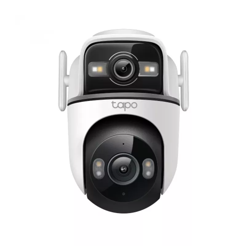 Kuppel-tüüpi IP turvakaamera TP-Link Tapo TC47 — 2304×1296, 6 mm objektiiv, 360° horisontaalne, sise-/välistingimustesse, lakke paigaldatav, juhtmega ja Wi‑Fi
