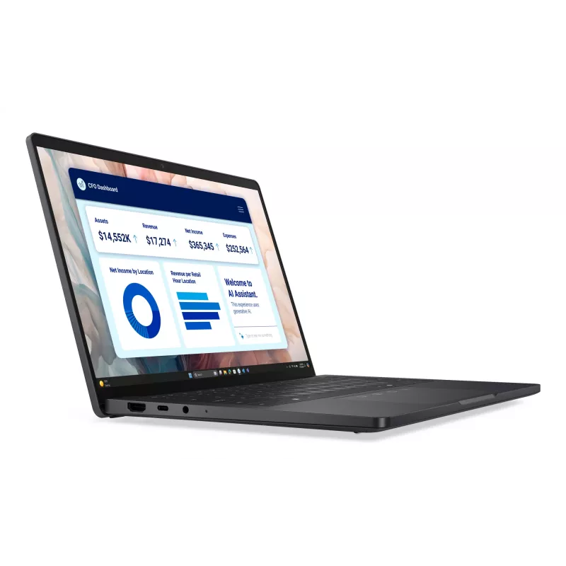 DELL Pro 13 Premium PA13250 Copilot+ PC Intel Core Ultra 7 268V sülearvuti 33,8 cm (13,3 tolli) puutetundlik Quad HD+ 32 GB LPDDR5x-SDRAM 512 GB SSD Wi-Fi 7 (802.11be) Windows 11 Pro German hall