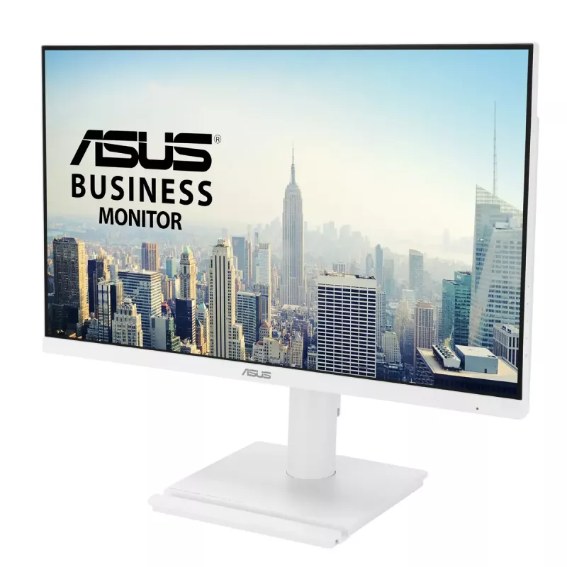 27-tolline ASUS VA279QGS-W LCD-kuvar, 1920x1080 Full HD, IPS, 1 ms, 350 cd/m², USB 3.2 jaotur, kõlarid, VESA, kõrguse reguleerimine, valge
