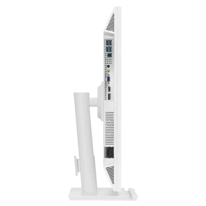 27-tolline ASUS VA279QGS-W LCD-kuvar, 1920x1080 Full HD, IPS, 1 ms, 350 cd/m², USB 3.2 jaotur, kõlarid, VESA, kõrguse reguleerimine, valge