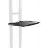 Riiulikinnituslisaseade ONKRON APT1881-B ekraanidele, ABS ja teras, 460×320×20 mm, must