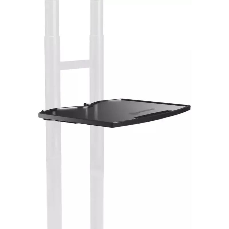 Riiulikinnituslisaseade ONKRON APT1881-B ekraanidele, ABS ja teras, 460×320×20 mm, must