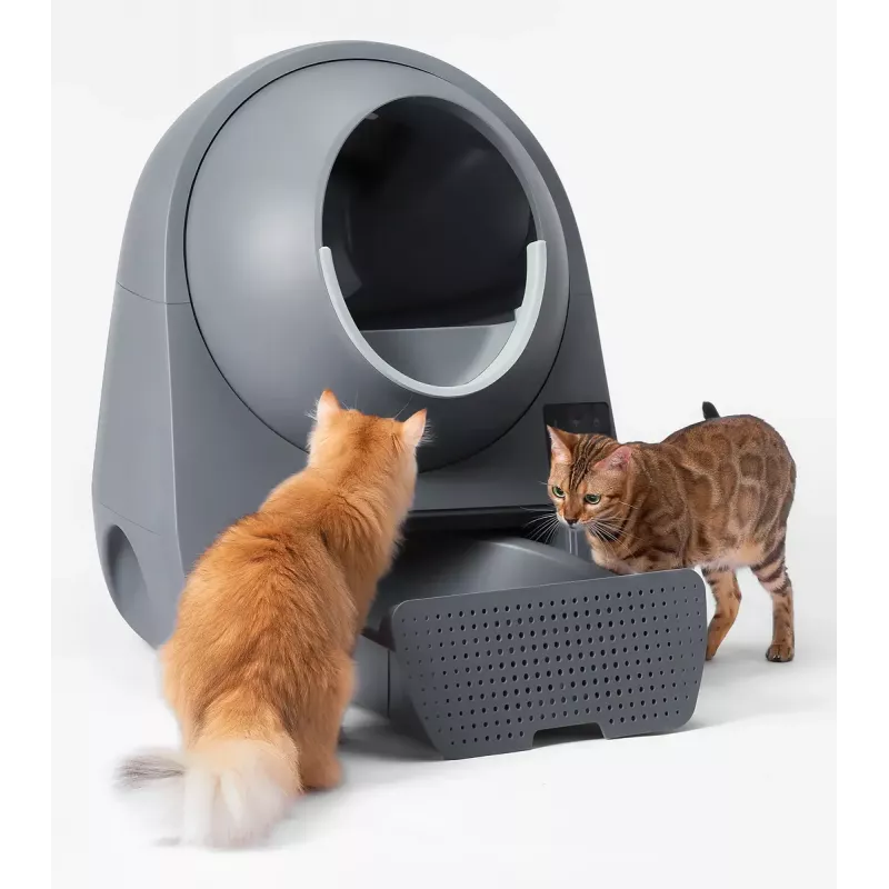 Isepuhastuv kassiliivakast Catlink Pro-X Luxury — 65 L mahutavus, hall, 580×600 mm