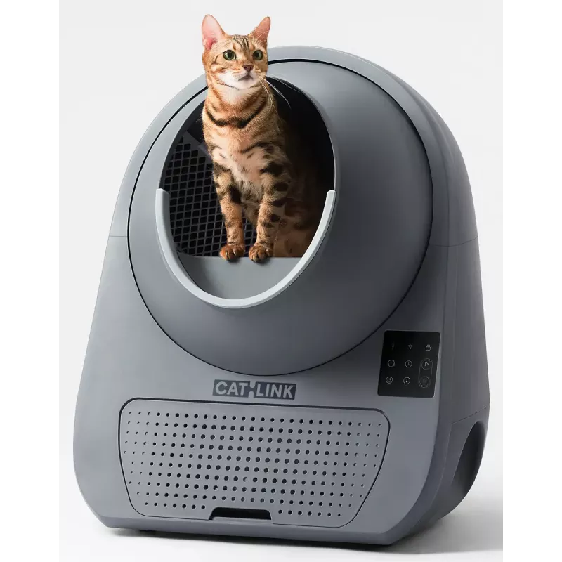 Isepuhastuv kassiliivakast Catlink Pro-X Luxury — 65 L mahutavus, hall, 580×600 mm