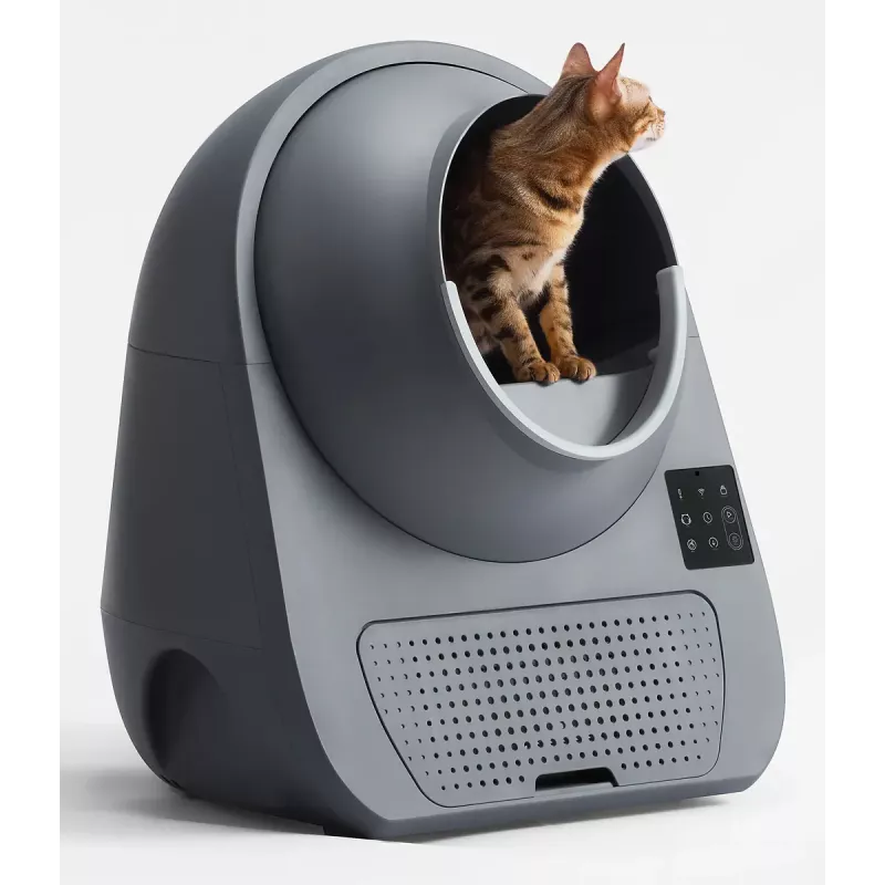 Isepuhastuv kassiliivakast Catlink Pro-X Luxury — 65 L mahutavus, hall, 580×600 mm