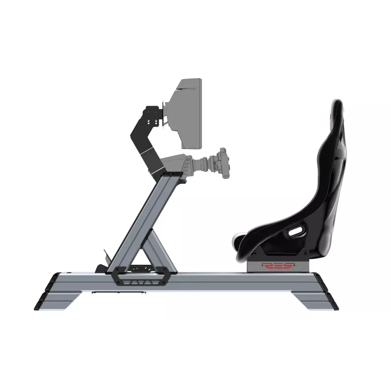 Res-Tech SMART COCKPIT + GT SEAT (BUNDLE), Võidusõidu kokpit, Must, Hall, Akrüülnitriilbutadieenstüreen (ABS), Alumiinium, 52 kg, Itaalia