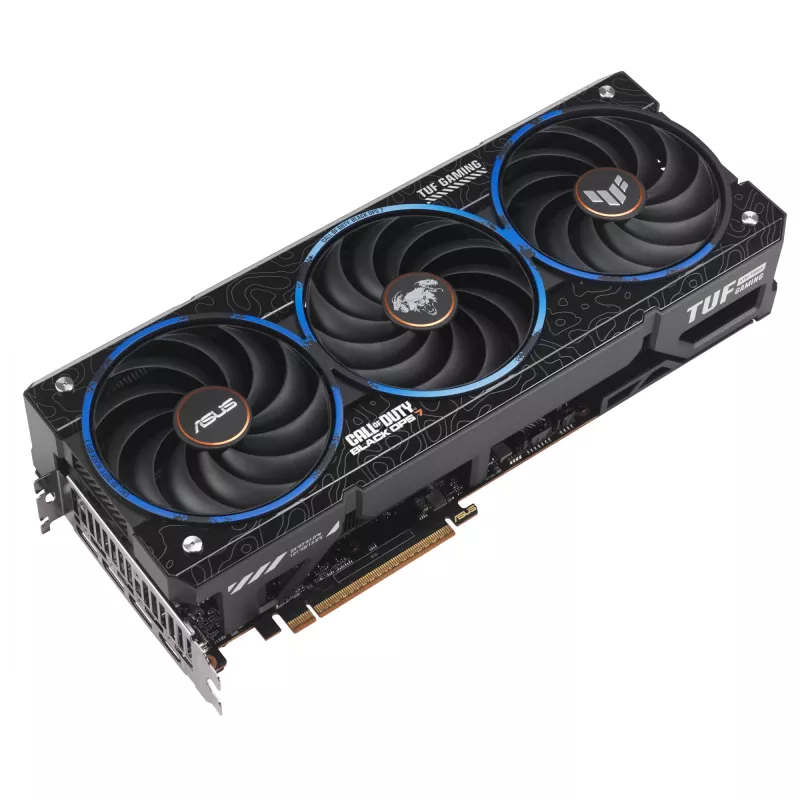 Graafikakaart ASUS TUF Gaming TUF-RX9070XT-O16G-COD-BO7 AMD Radeon RX 9070 XT 16GB GDDR6, 256-bit, PCIe 5.0, 3 ventilaatorit