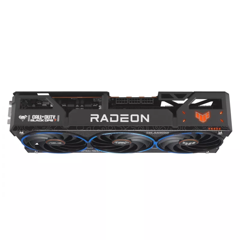 Graafikakaart ASUS TUF Gaming TUF-RX9070XT-O16G-COD-BO7 AMD Radeon RX 9070 XT 16GB GDDR6, 256-bit, PCIe 5.0, 3 ventilaatorit