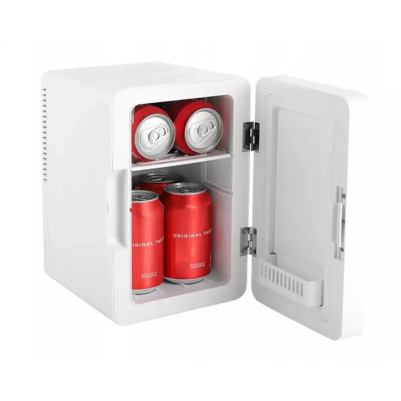 Minikülmik LED-meigipeegliga Elle ESDAF01WHEU 6 L valge