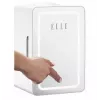 Minikülmik LED-meigipeegliga Elle ESDAF01WHEU 6 L valge