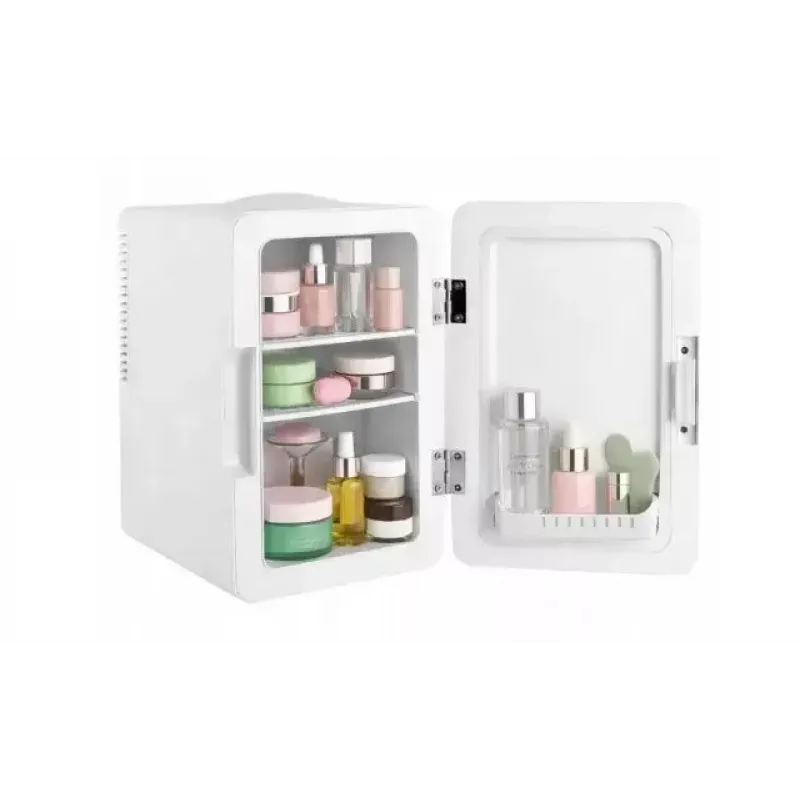 Minikülmik LED-meigipeegliga Elle ESDAF01WHEU 6 L valge