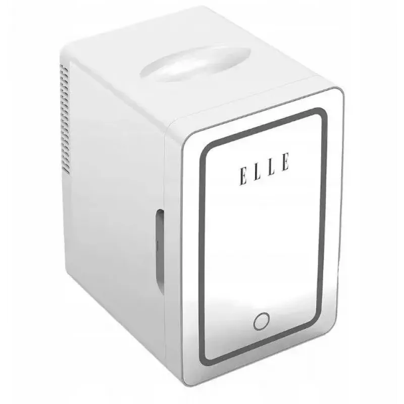 Minikülmik LED-meigipeegliga Elle ESDAF01WHEU 6 L valge