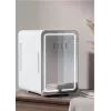 Minikülmik LED-meigipeegliga Elle ESDAF01WHEU 6 L valge