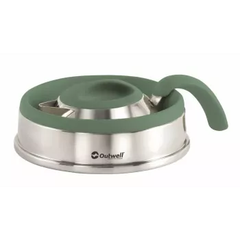 Kettle Outwell Collaps Kettle 1.5 L – kokkupandav matkaveekeetja, Shadow roheline