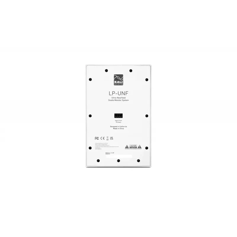 Lähivälja monitorialused Kali Audio LP-UNF WH stuudio- ja lauamonitoritele, valged, Bluetoothiga