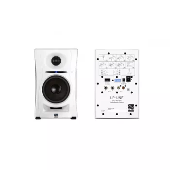 Lähivälja monitorialused Kali Audio LP-UNF WH stuudio- ja lauamonitoritele, valged, Bluetoothiga