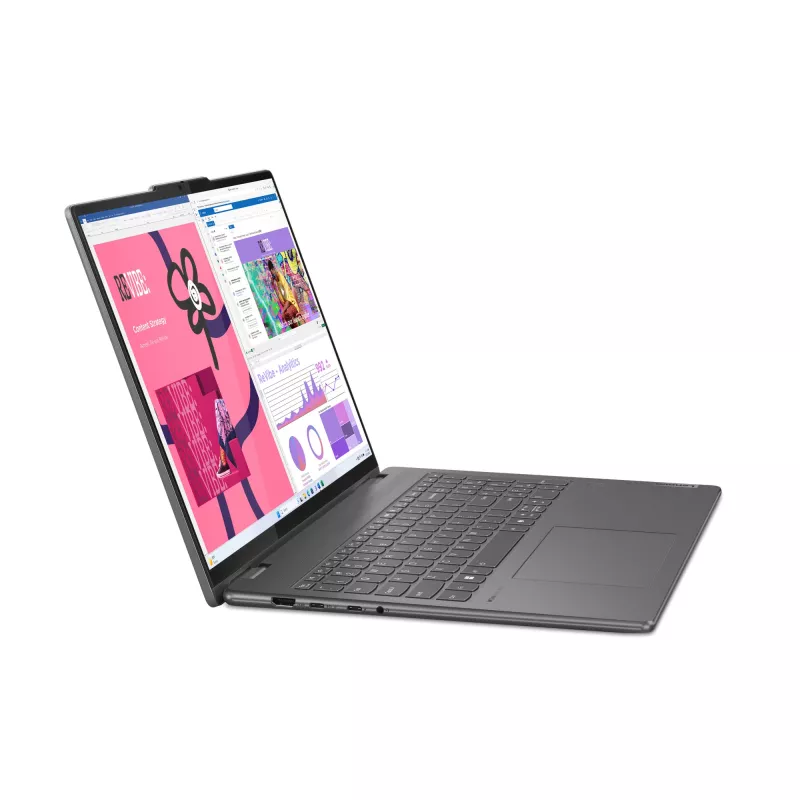 Lenovo Yoga 7 2-in-1 16IML9 Intel Core Ultra 7 155U hübriid (2-in-1) 40,6 cm (16 tolli) puutetundliku ekraaniga WUXGA 16 GB LPDDR5x-SDRAM 1 TB SSD Wi-Fi 6E (802.11ax) Windows 11 Home USA inglise keel Hall