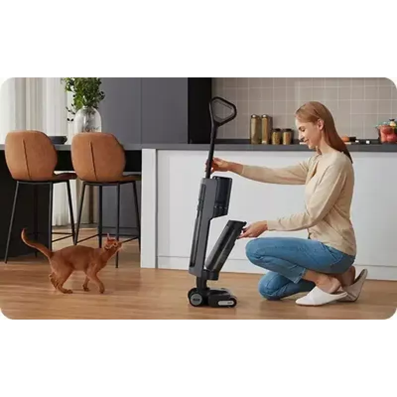 Juhtmevaba tolmuimeja Dreame H13 Pro, must — käeshoitav varrekonstruktsioon, laetav
