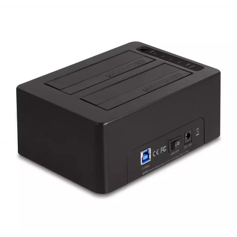HDD/SSD-korpus DeLOCK 64187 Must 2,5/3,5 tolli 5 Gbit/s