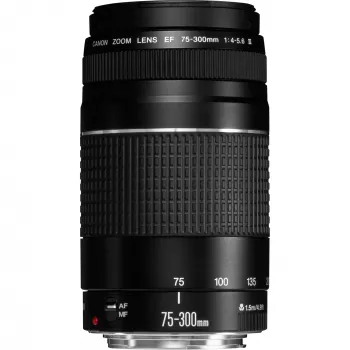 Canon EF 75-300mm f/4-5.6 III objektiiv, Telefoto-objektiiv, 13/9, 75–300 mm, Canon EF, Autofookus
