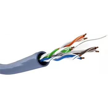 Võrgukaabel GOOBAY 96096 Cat6a U/UTP rullil, 100 m, sinine