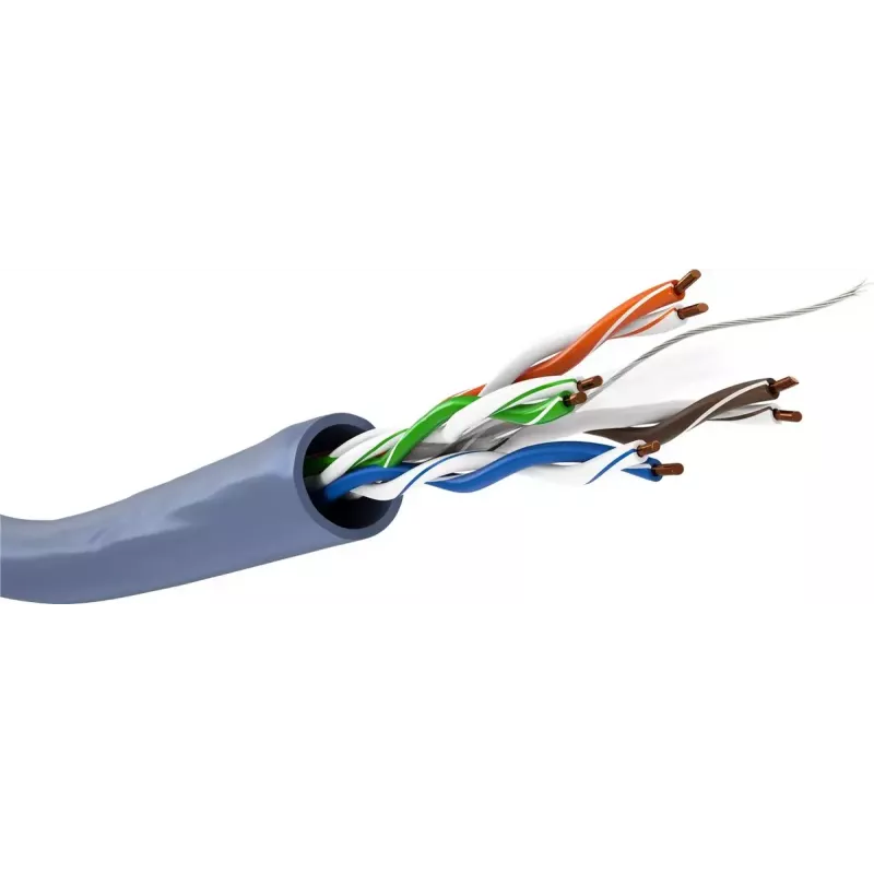 Võrgukaabel GOOBAY 96096 Cat6a U/UTP rullil, 100 m, sinine