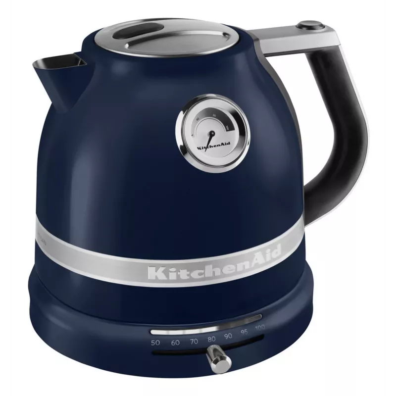 KitchenAid 5KEK1522EIB elektriline veekeetja 1,5 L 2400 W Must, Sinine, Roostevaba teras