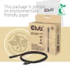 USB-C 40Gbps pikenduskaabel 1 m — club 3d, USB C USB C-le, Must
