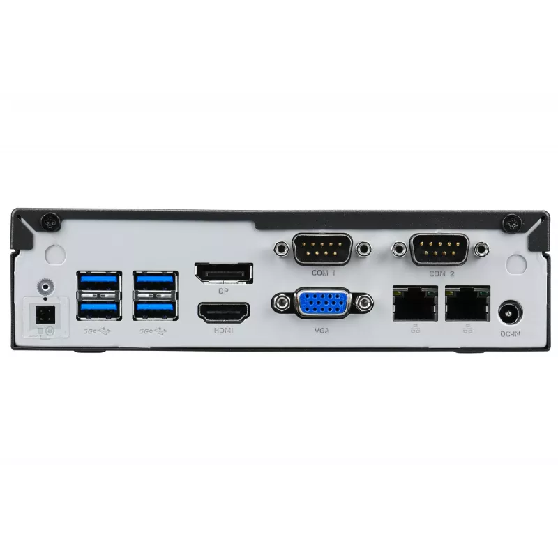 Shuttle XPC õhuke Barebone DL40N, Intel N150, 1x DDR5, 2x LAN (2x 2.5Gbit), 2xCOM,1xHDMI,1xDP, 1x VGA, ventilaatorita, 24/7 püsiv töö