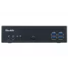 Shuttle XPC õhuke Barebone DL40N, Intel N150, 1x DDR5, 2x LAN (2x 2.5Gbit), 2xCOM,1xHDMI,1xDP, 1x VGA, ventilaatorita, 24/7 püsiv töö