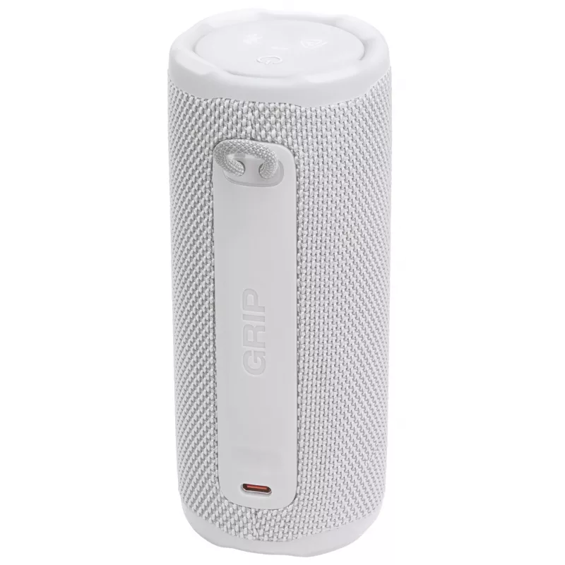 Mono kaasaskantav kõlar JBL Grip Mono Valge — 16 W RMS, Bluetooth, USB-C, sisseehitatud aku