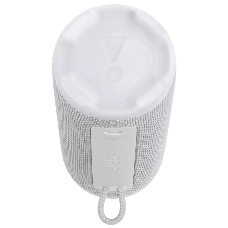 Mono kaasaskantav kõlar JBL Grip Mono Valge — 16 W RMS, Bluetooth, USB-C, sisseehitatud aku